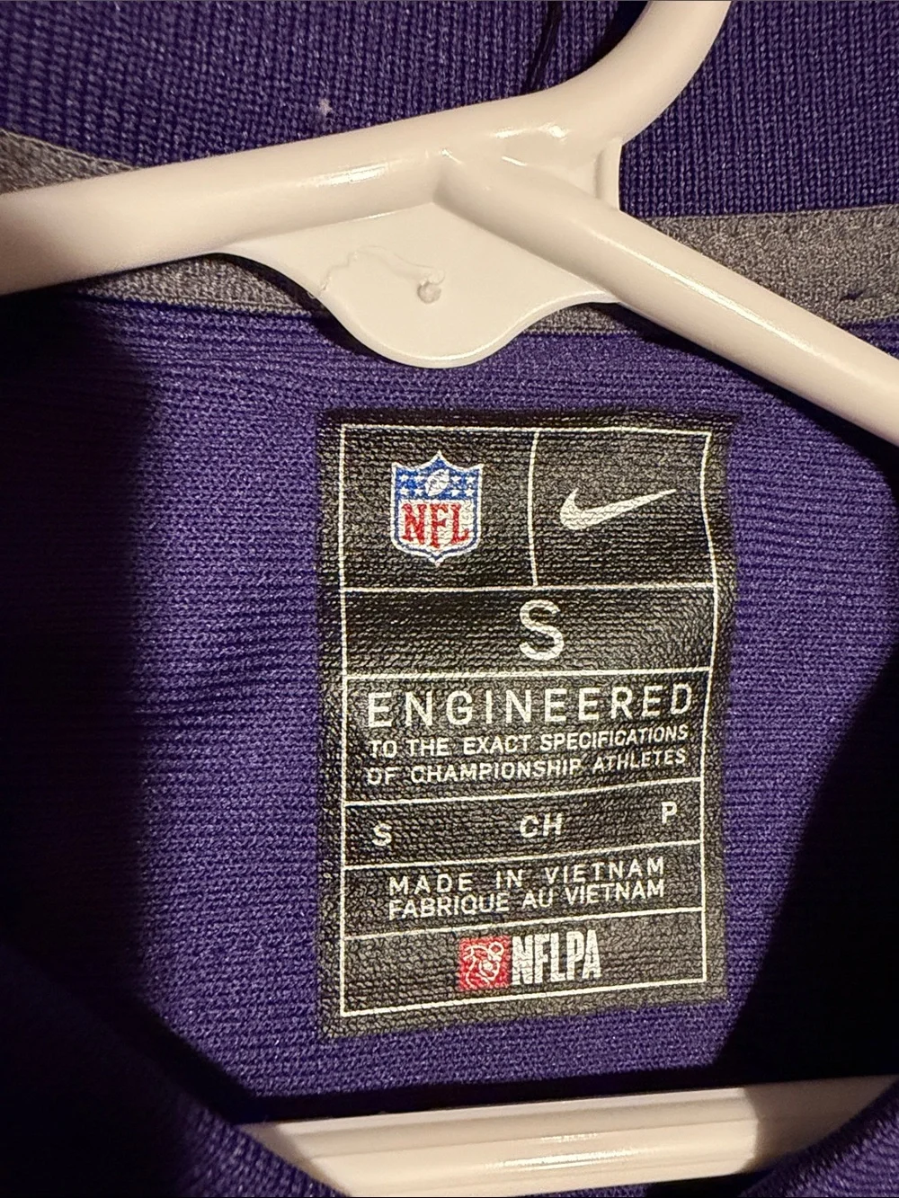 NWT Nike Kids Baltimore Ravens Purple and Gold Jersey #4.